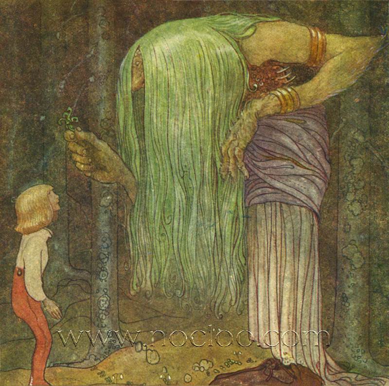 » John Bauer - Bland Tomtar Och Troll 6, 1912 | Illustrations