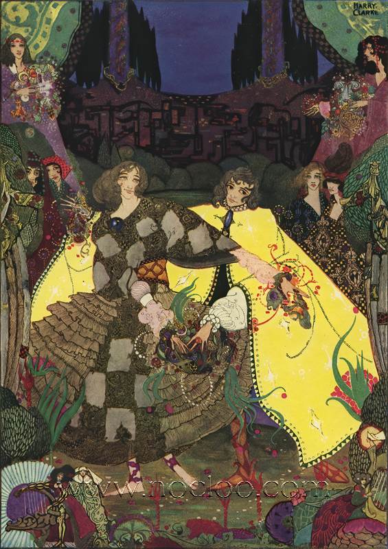 » Harry Clarke - Andersen Fairy Tales 1916 | Art Illustrations