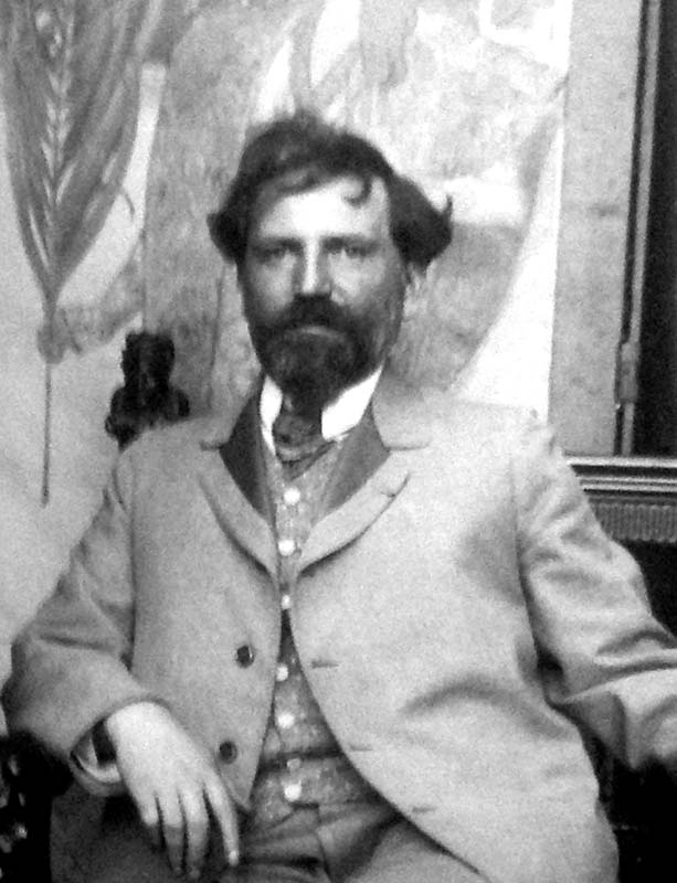 Alfons Mucha In Studio (c. 1899) 800px