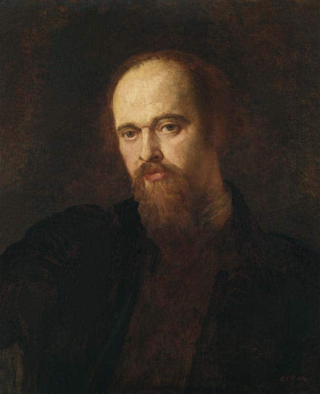 Dante Gabriel Rossetti By George Frederic Watts