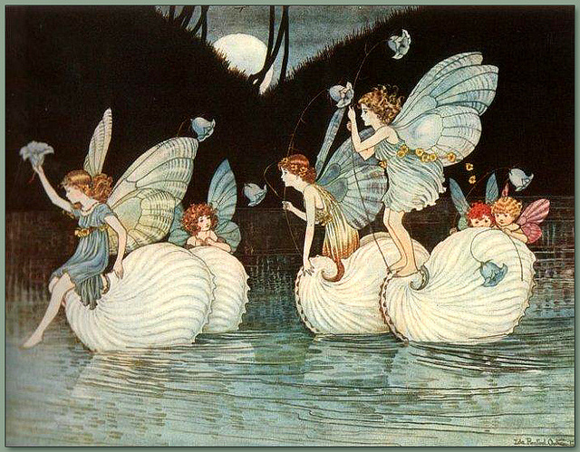 Ida Rentoul Outhwaite Biography Fairy_Islands_from_the_book_Elves_and_Fairies_1916_by_Ida_Rentoul_Outhwaite