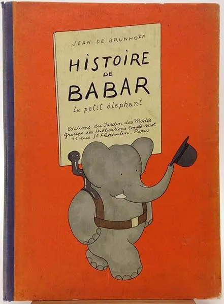 Histoire de Babar Jean Brunhoff 1931