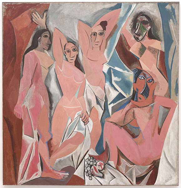 Les Demoiselles d'Avignon, Picasso1907