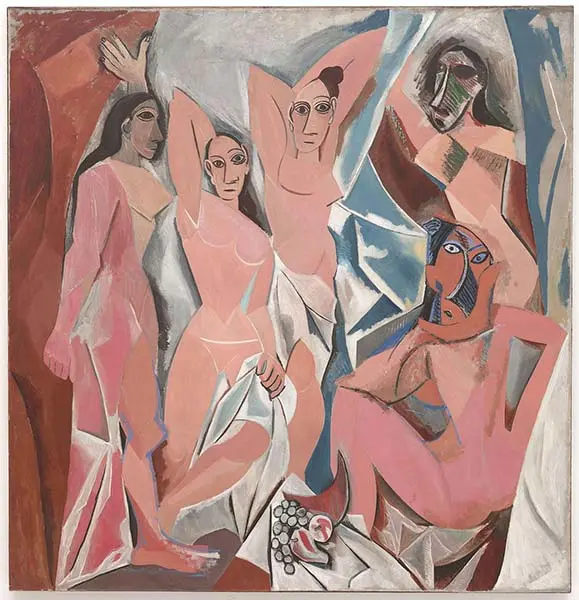 Les Demoiselles d'Avignon, Picasso1907