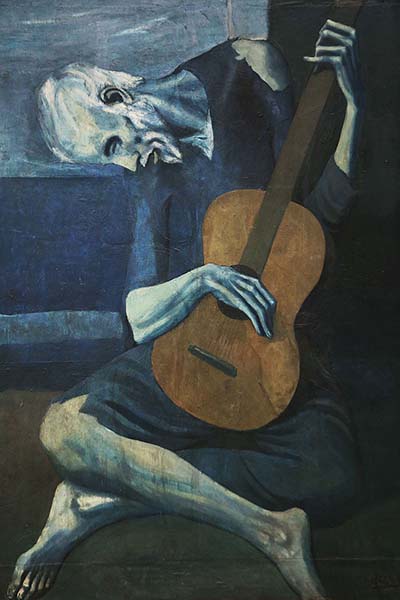 Old Guitarist, Picasso (1903)