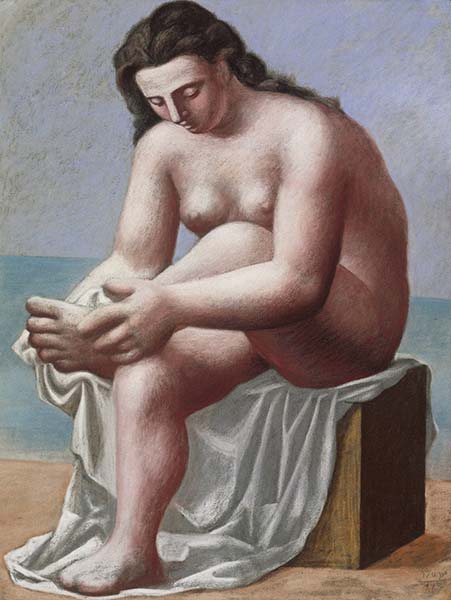 Pablo Picasso, 1921, Nu Assis S'essuyant Le Pied (Seated Nude Drying Her Foot)