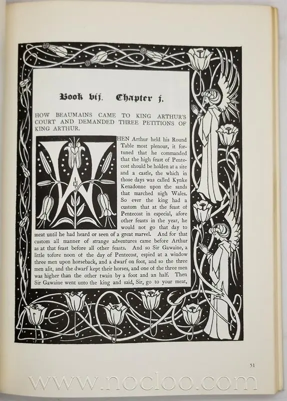 Aubrey Beardsley's Illustrations for Le Morte D'Arthur - Image 5