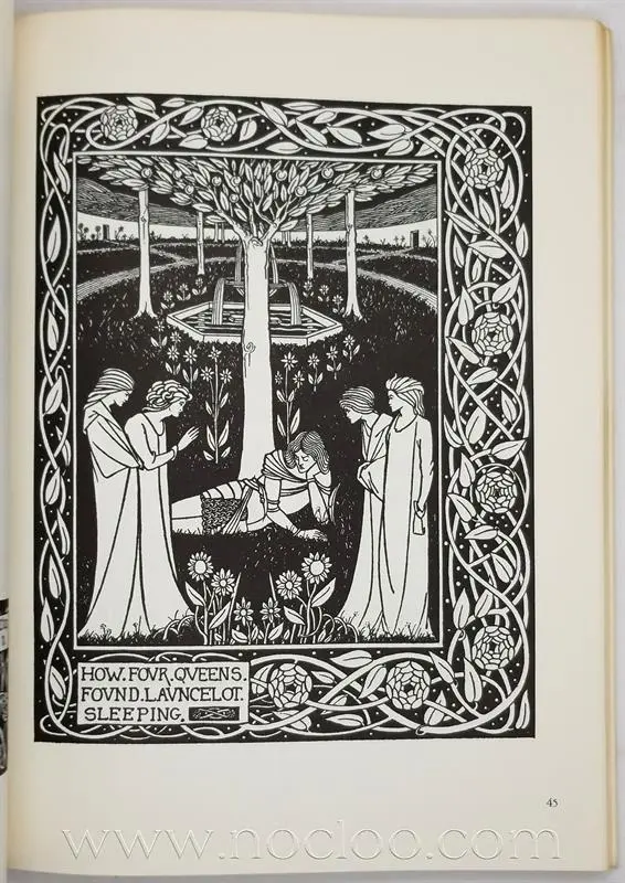 Aubrey Beardsley's Illustrations for Le Morte D'Arthur - Image 4