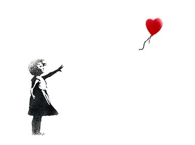 Banksy - Balloon girl