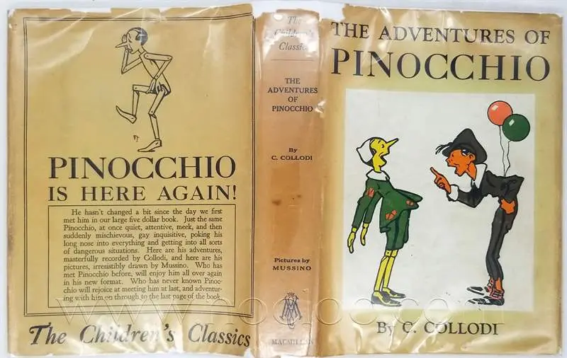 The Adventures of Pinocchio - C. Collodi 1927 - Image 2