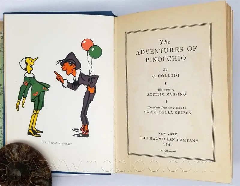 The Adventures of Pinocchio - C. Collodi 1927 - Image 6