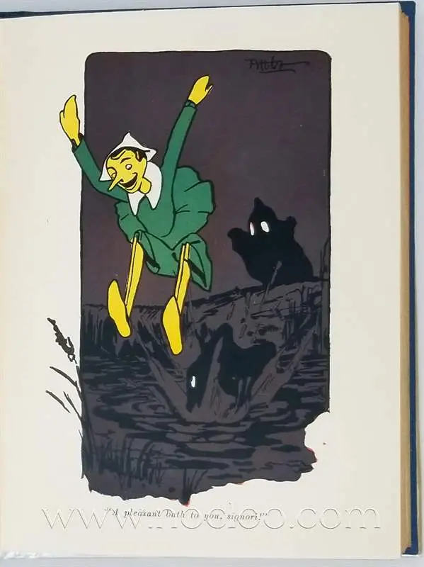 The Adventures of Pinocchio - C. Collodi 1927 - Image 8