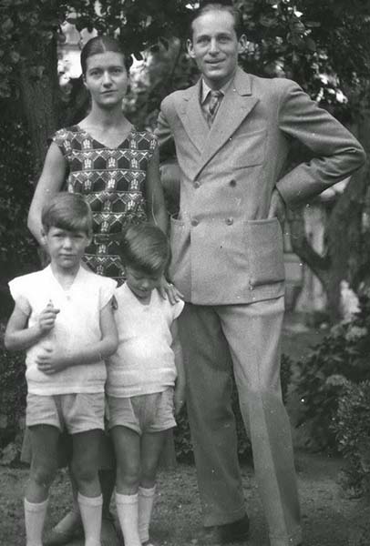 Jean Brunhoff & His Family