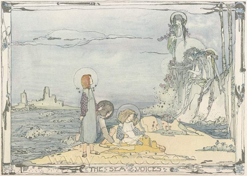 Jessie Marion King – Illustration from Seven Happy Days 1913(jessie-king-happydays05)