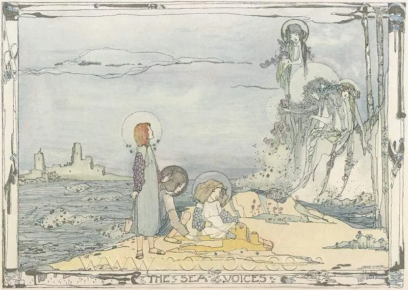 Jessie Marion King – Illustration from Seven Happy Days 1913(jessie-king-happydays05)