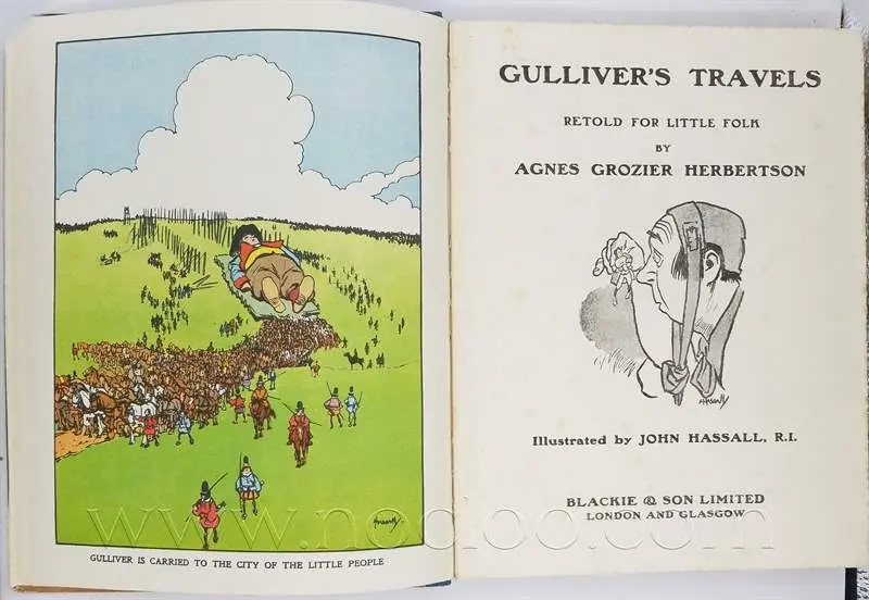Gulliver's Travels - John Hassall 1920s - Image 2