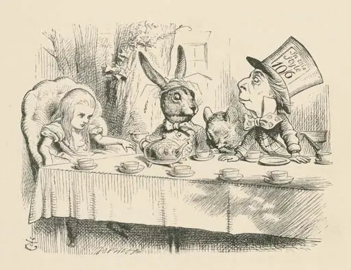 Sir John Tenniel Biography Alice Illustration - John Tenniel