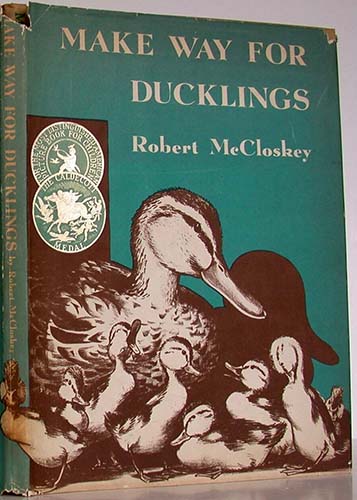 Robert McCloskey Biography make way for ducklings - robert mcclosekey 1943