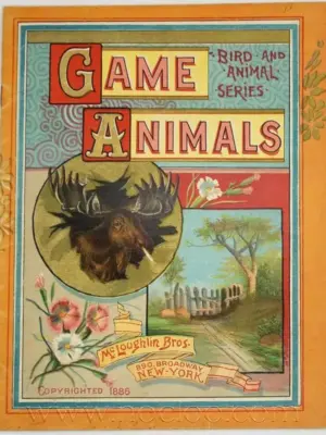 Game Animals -  McLoughlin Bros 1886