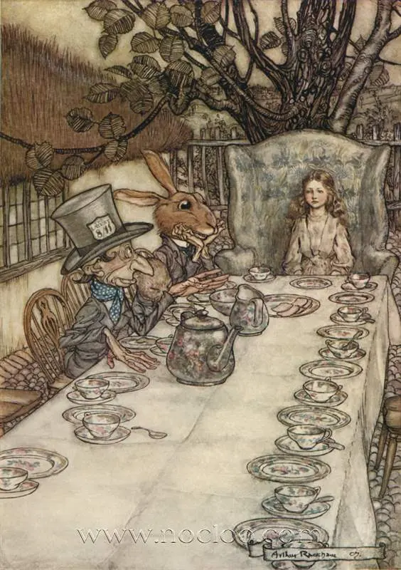 Arthur Rackham - Illustrated Book Checklist rackham alice08