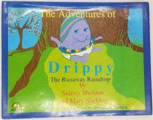 The Adventures of Drippy The Runaway Raindrop - Sidney Sheldon SIGNED
