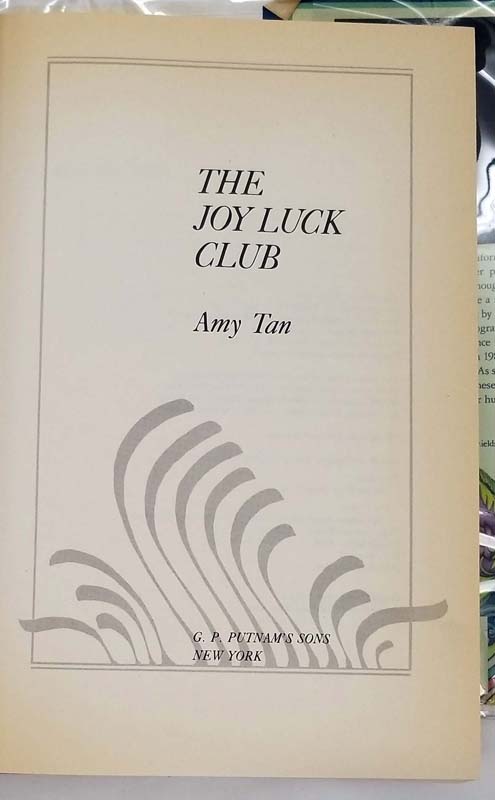 The Joy Luck Club - Amy Tan 1989