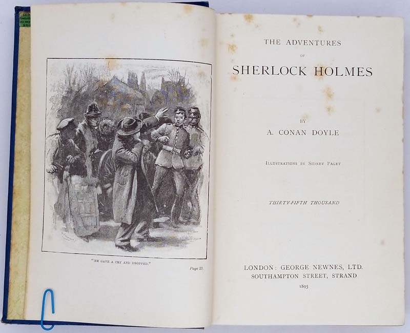A. Conan Doyle - Adventures of Sherlock Holmes 1895