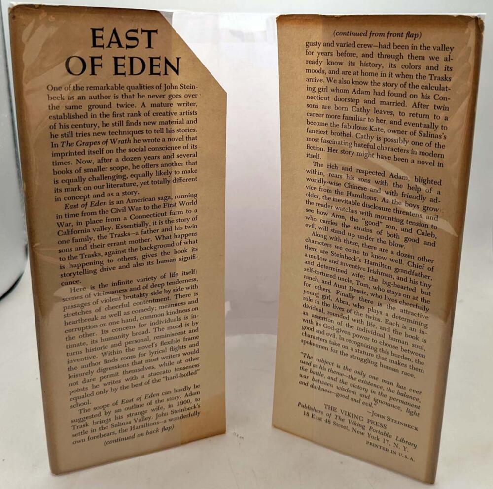 East of Eden - John Steinbeck 1952 | 1st Edition