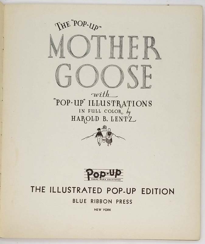 Mother Goose - Harold B. Lentz 1934
