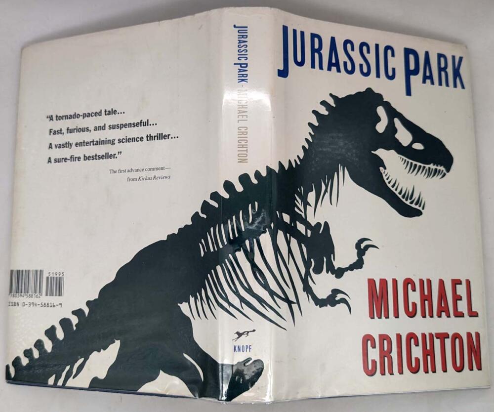 Jurassic Park - Michael Crichton 1990 | 1st Edition