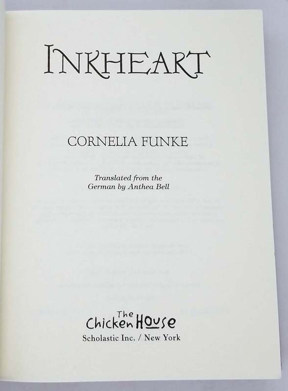 Inkheart - Cornelia Funke 2003