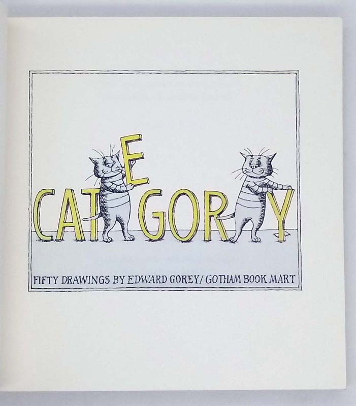 Category - Edward Gorey 1973