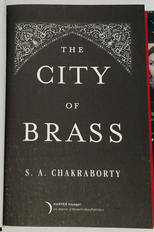 The City of Brass - S. A. Chakraborty 2017