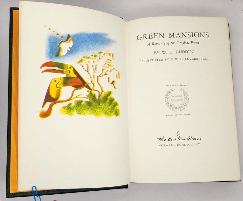 Green Mansion - W.H. Hudson - Illus. Miguel Covarrubias - Easton Press