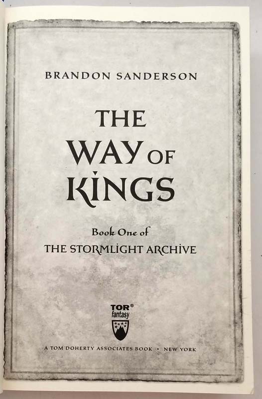 The Way of Kings, Brandon Sanderson - Livros e revistas - Centro, Juiz de  Fora 1253981454