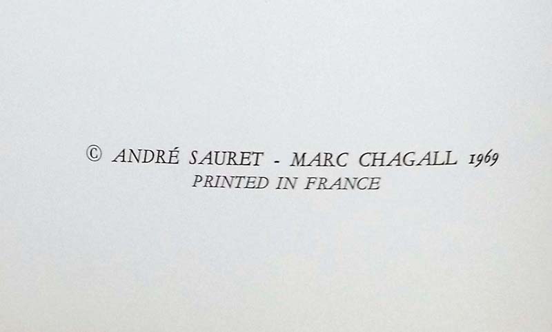 Chagall Lithographe III (1962-1968) - Charles Sorlier 1969