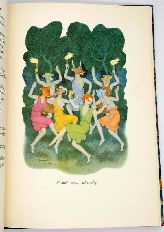 Comus - John Milton (Edmund Dulac) 1954 Comus - John Milton (Edmund Dulac) 1954
