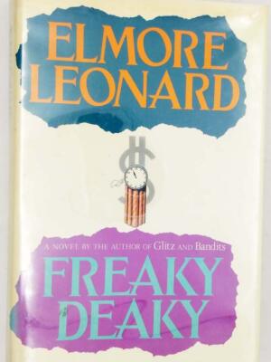 Freaky Deaky - Elmore Leonard SIGNED 1988