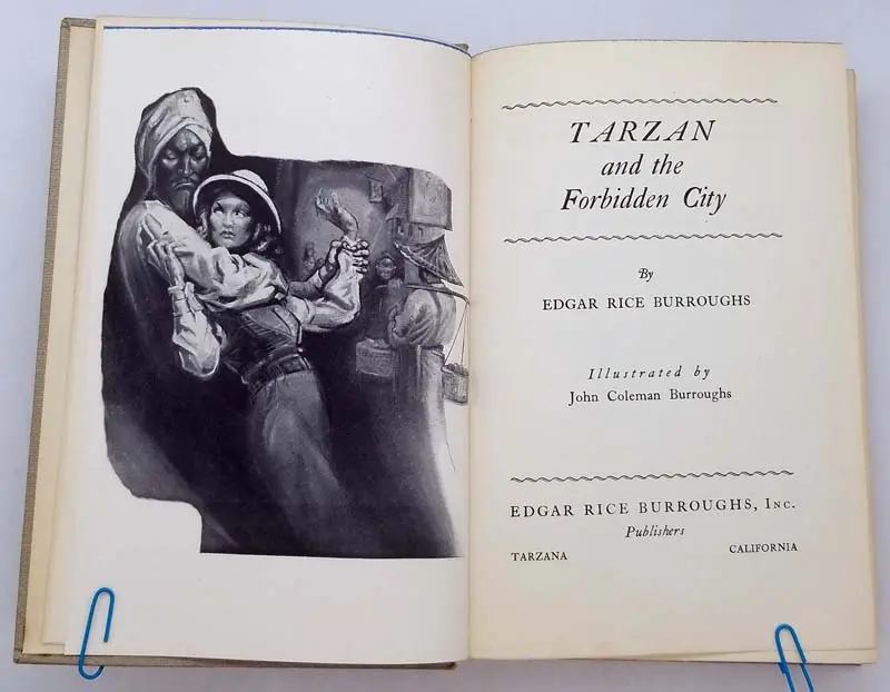 Tarzan and the Forbidden City - Edgar Rice Burroughs 1938
