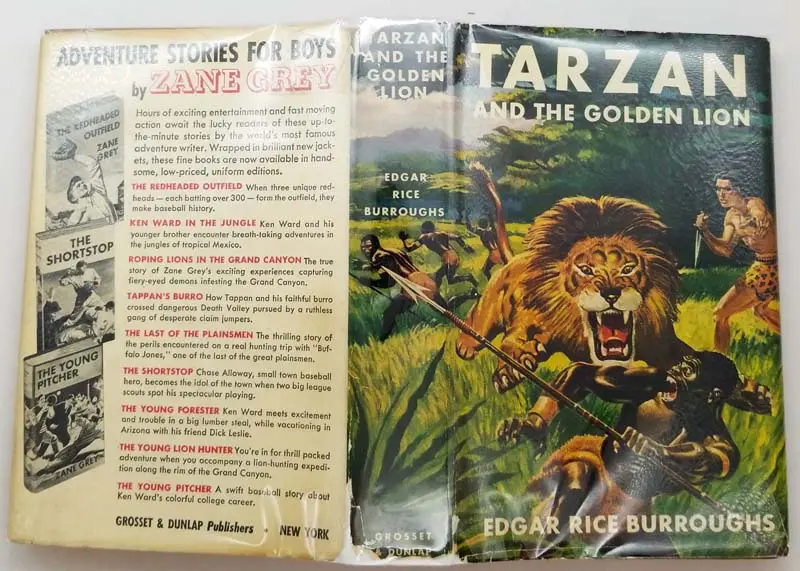 Tarzan and the Golden Lion – Edgar Rice Burroughs 1923