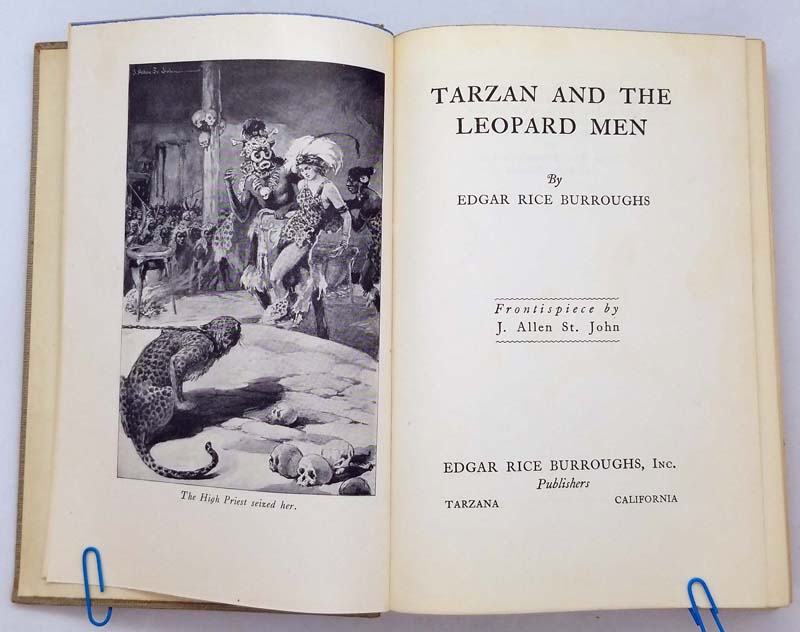 Tarzan and the Leopard Men – Edgar Rice Burroughs 1935