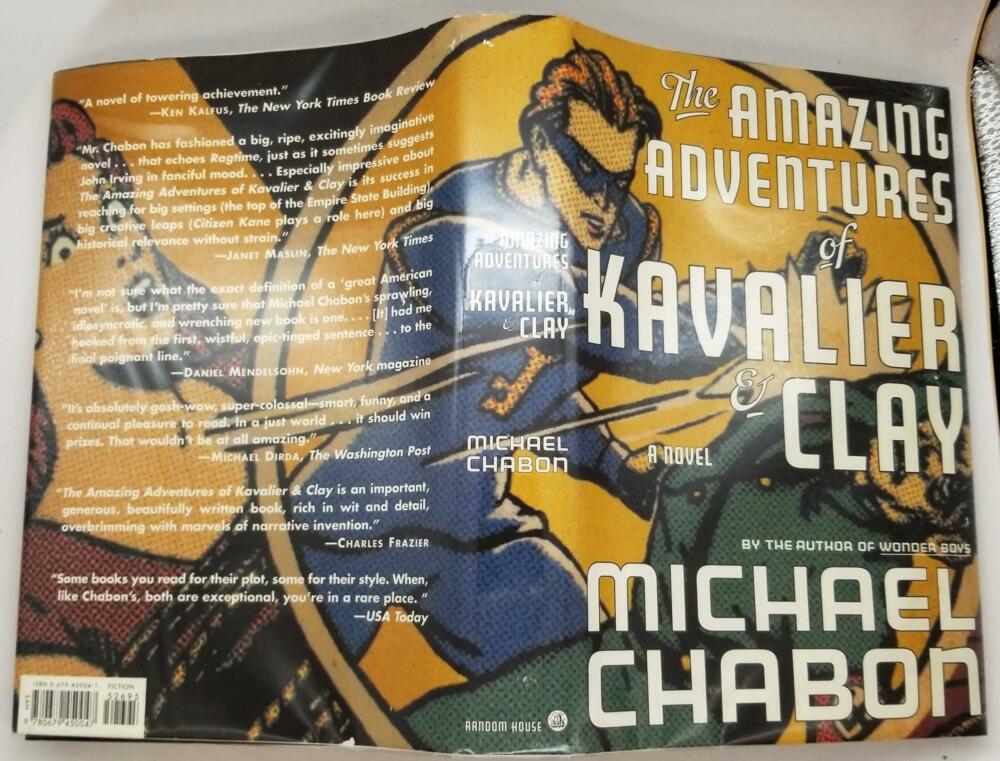 The Amazing Adventures of Kavalier & Clay - Michael Chabon 2000 SIGNED