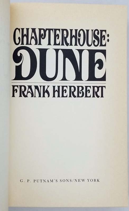 chapterhouse dune chapterhouse dune