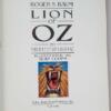 The Lion of Oz and the Badge of Courage - Roger S. Baum 1996 INSCRIBED