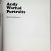 Andy Warhol Portraits - Tony Shafrazi 2007