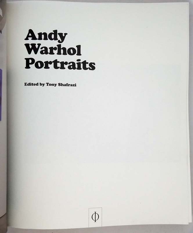 Andy Warhol Portraits - Tony Shafrazi 2007