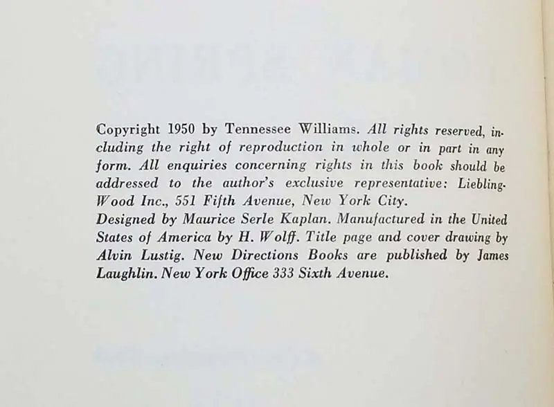 The Roman Spring of Mrs. Stone - Tennessee Williams 1950 The Roman Spring of Mrs. Stone - Tennessee Williams 1950