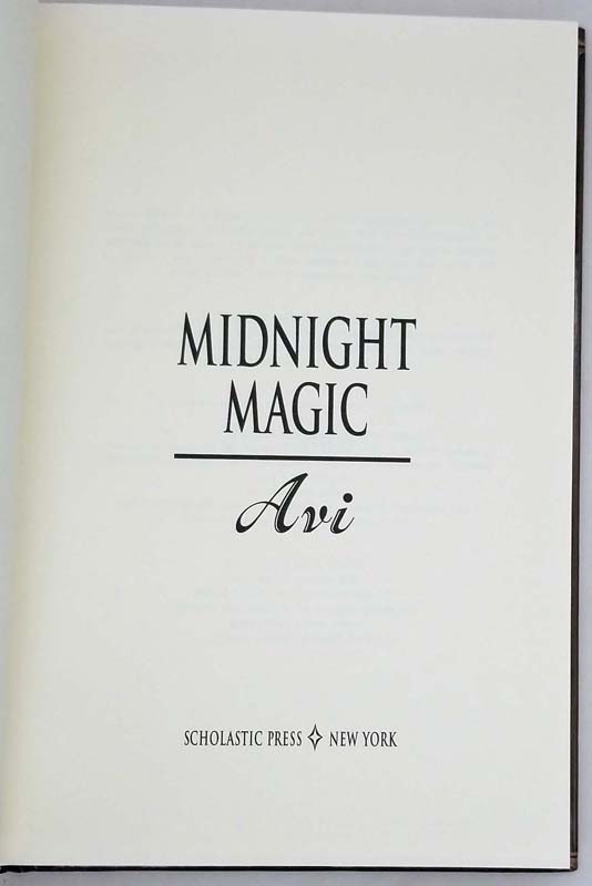 Midnight Magic - Avi 1999 | 1st Edition