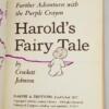 Harold's Fairy Tale - Crockett Johnson 1956 | 1st Edition