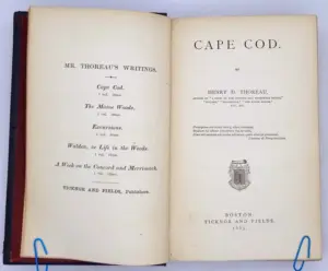 Cape Cod - Henry David Thoreau 1865